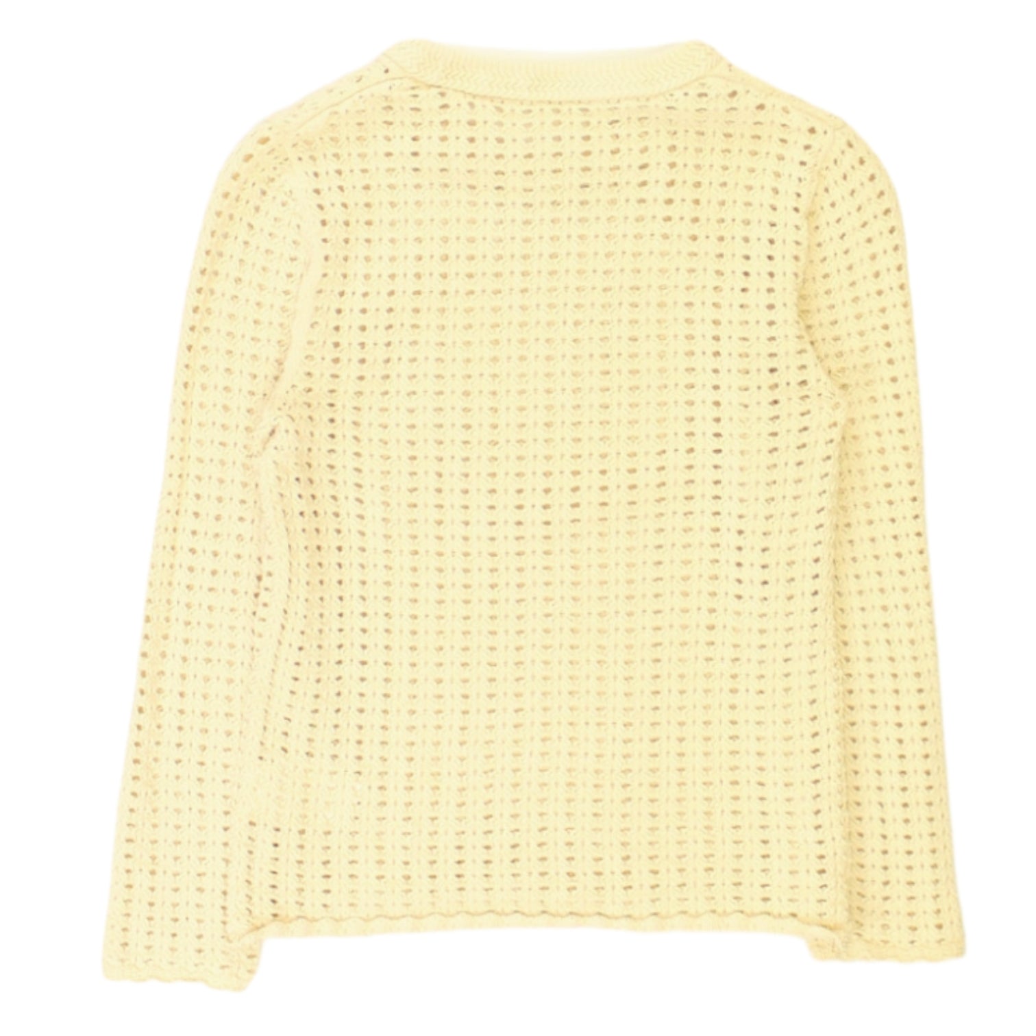 Arket Cream Crochet Jumper