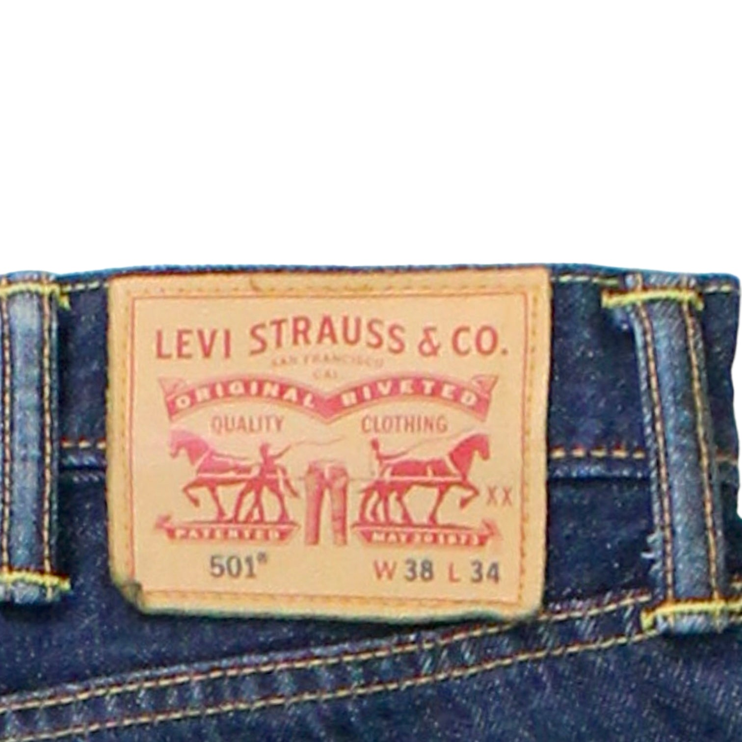 Levi's 501 Dark Indigo Jeans