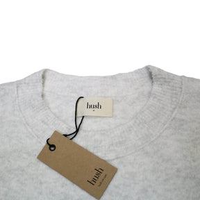 Hush Light Grey Boucle Jumper