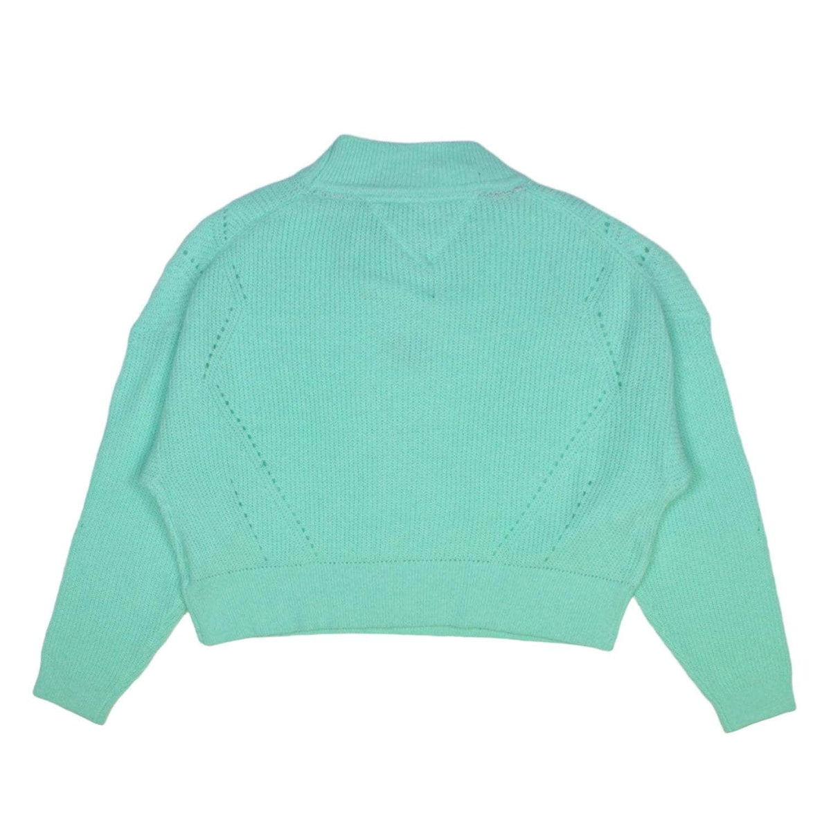 Tommy Hilfiger Green Lace Detail Jumper
