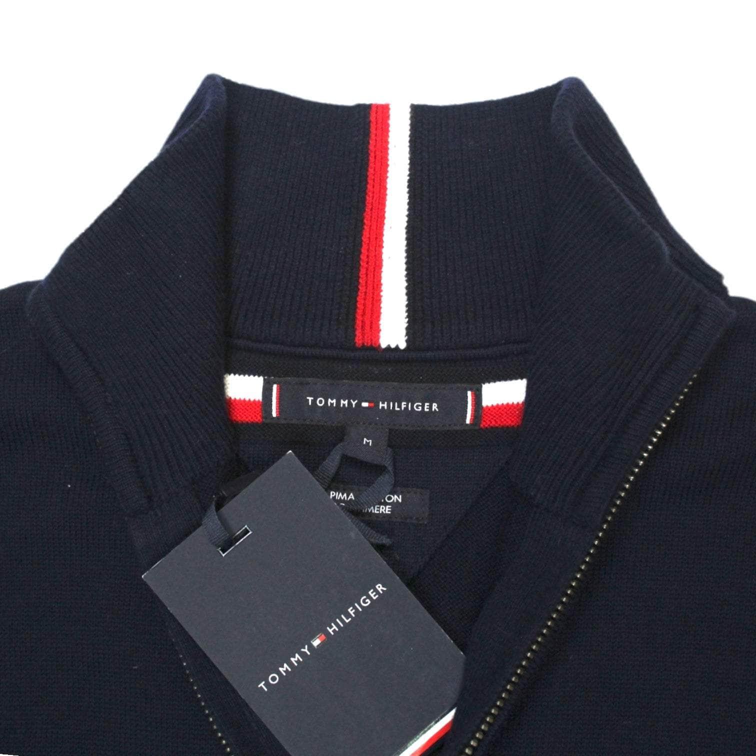 Tommy Hilfiger Navy 1/4 Zip Jumper