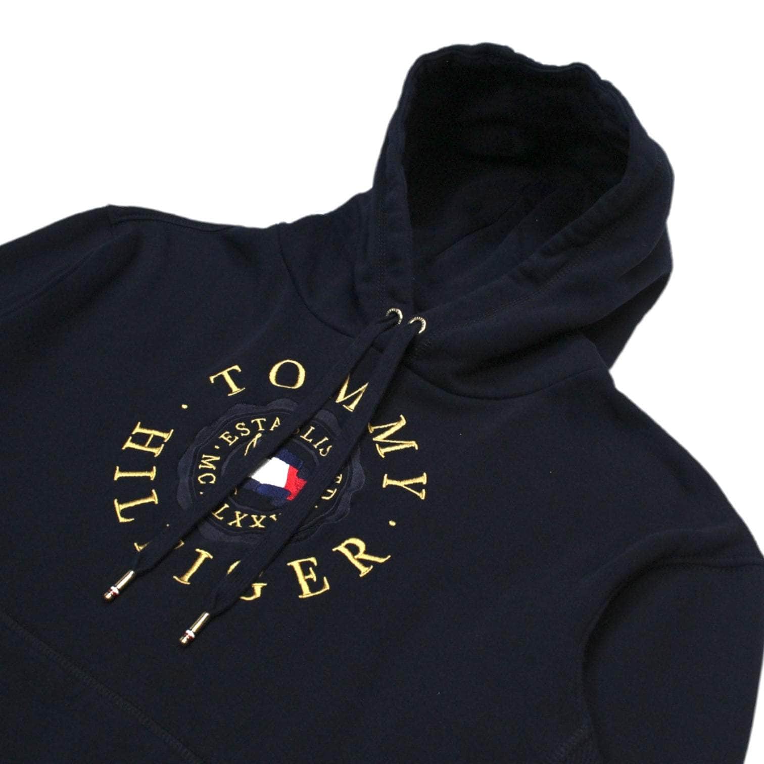 Tommy hilfiger hoodie gold Clearance