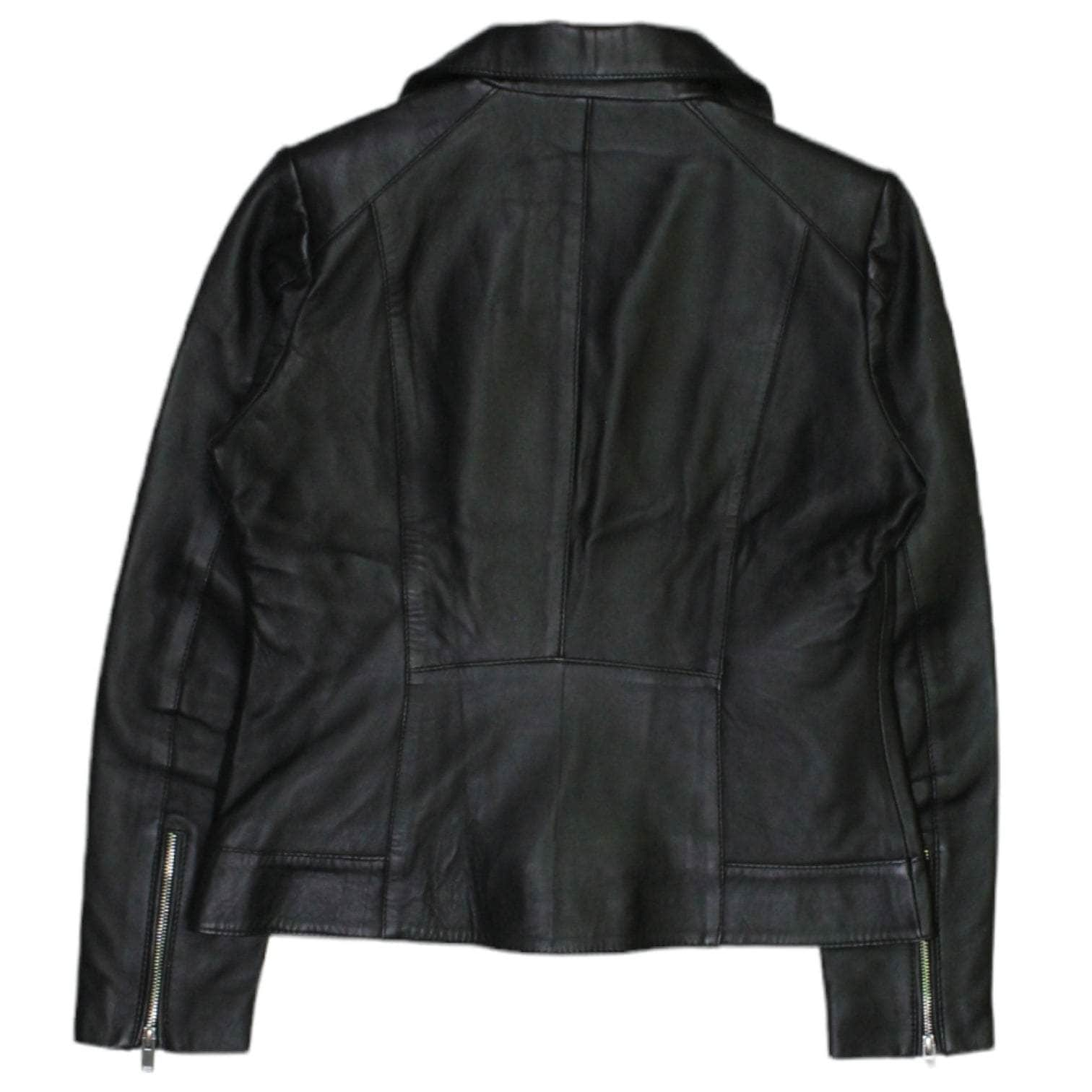 Blingsoul Black Leather Biker Jacket