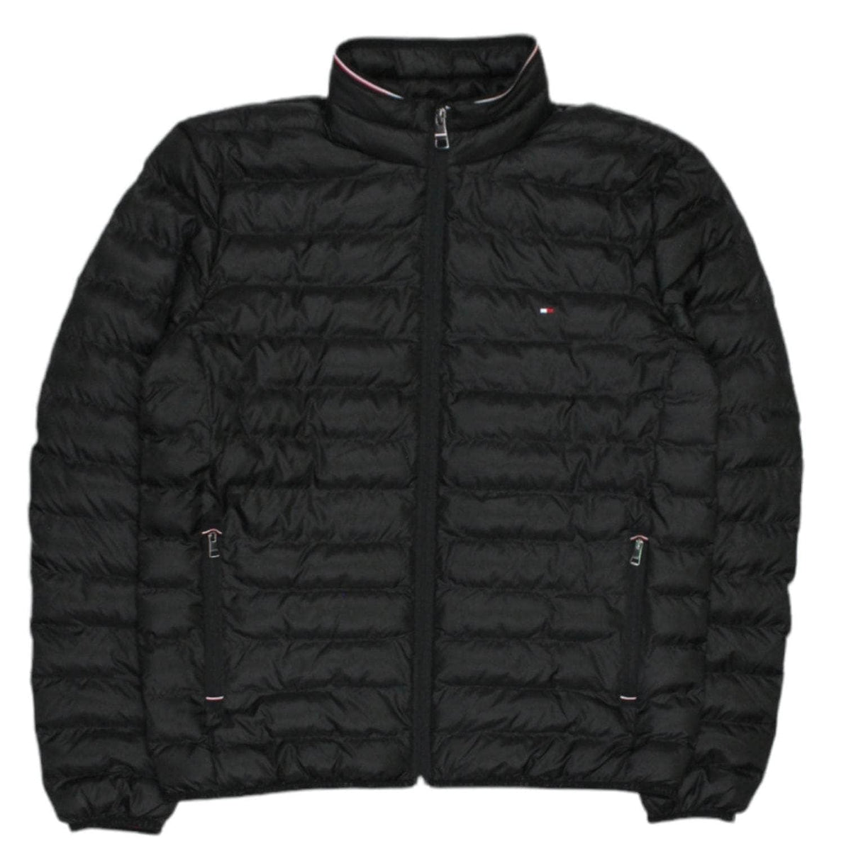 Tommy Hilfiger Black Quilted Bomber Jacket