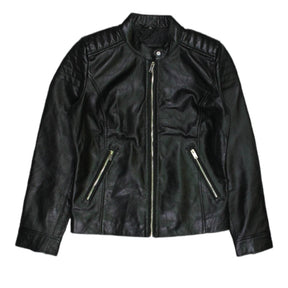 Blingsoul Black Quilted Biker Jacket