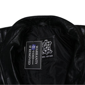 Blingsoul Black Quilted Biker Jacket