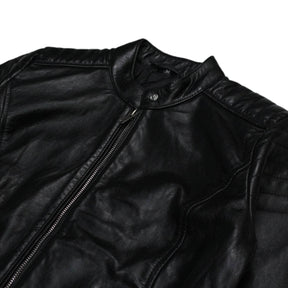 Blingsoul Black Quilted Biker Jacket