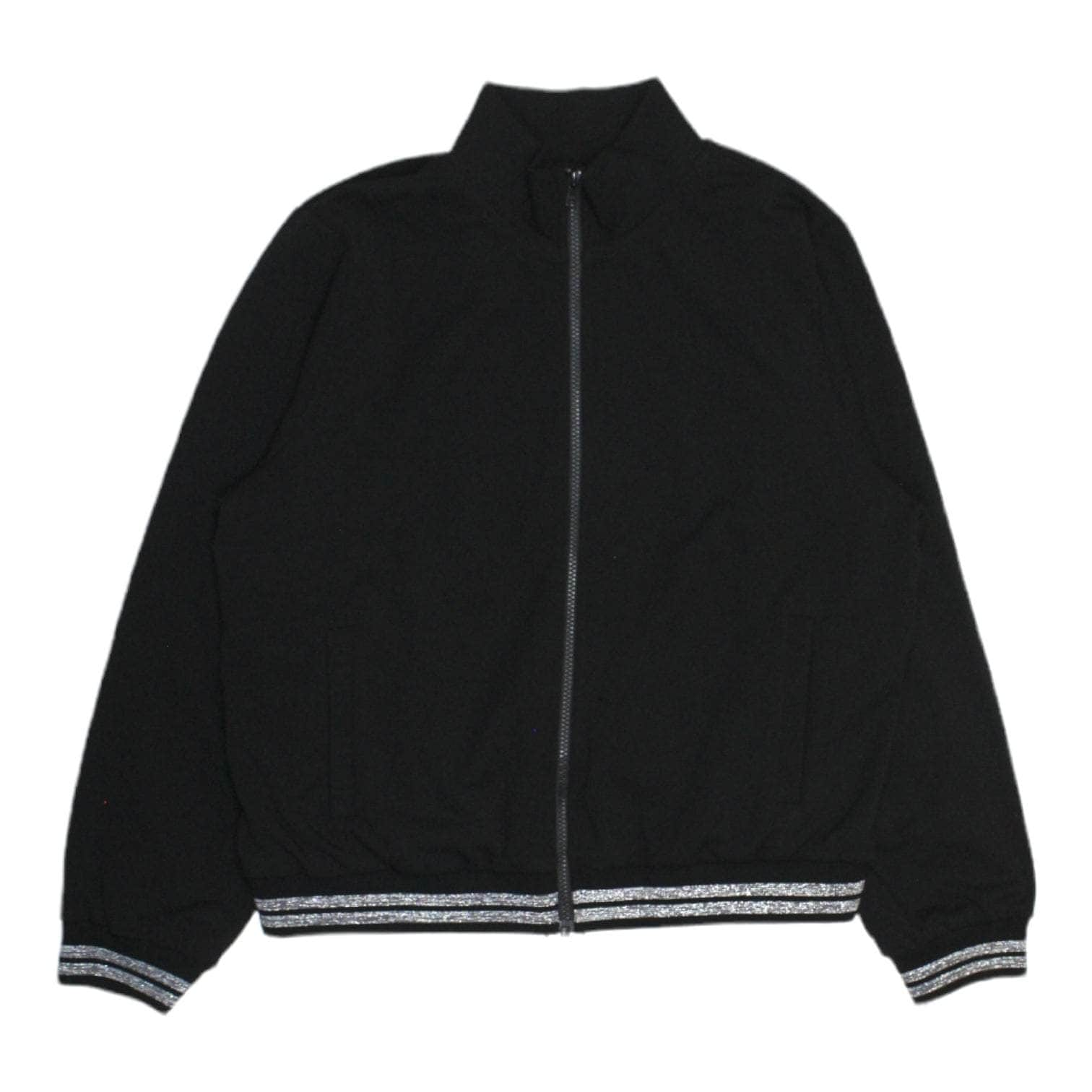 Hush Black Bomber Jacket