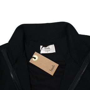 Hush Black Bomber Jacket