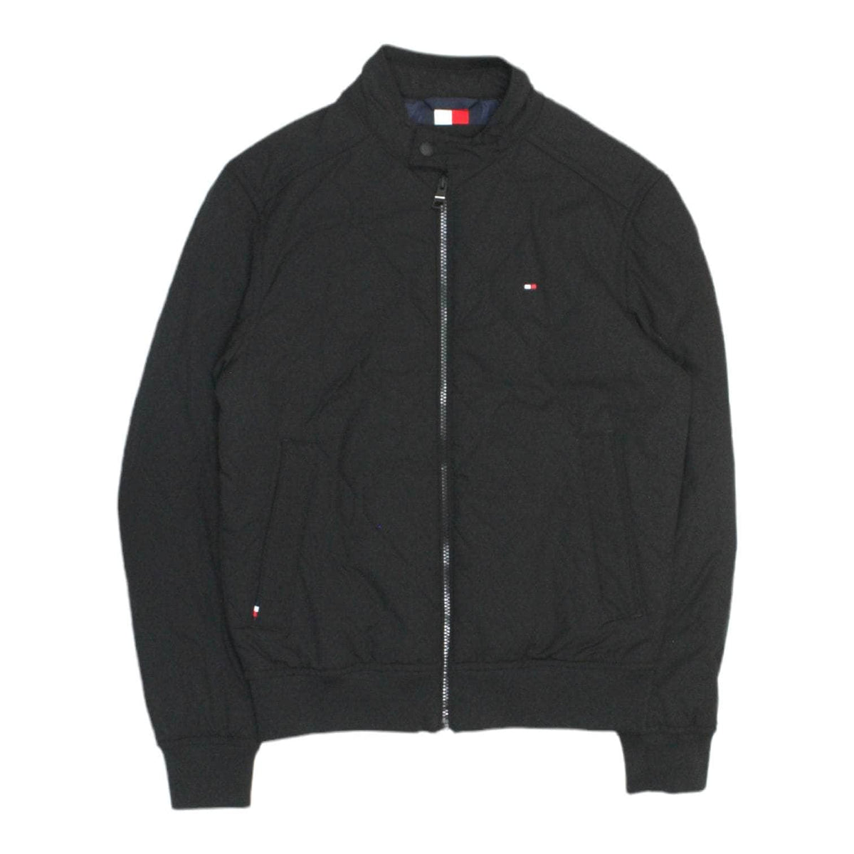Tommy Hilfiger Black Quilted Bomber Jacket