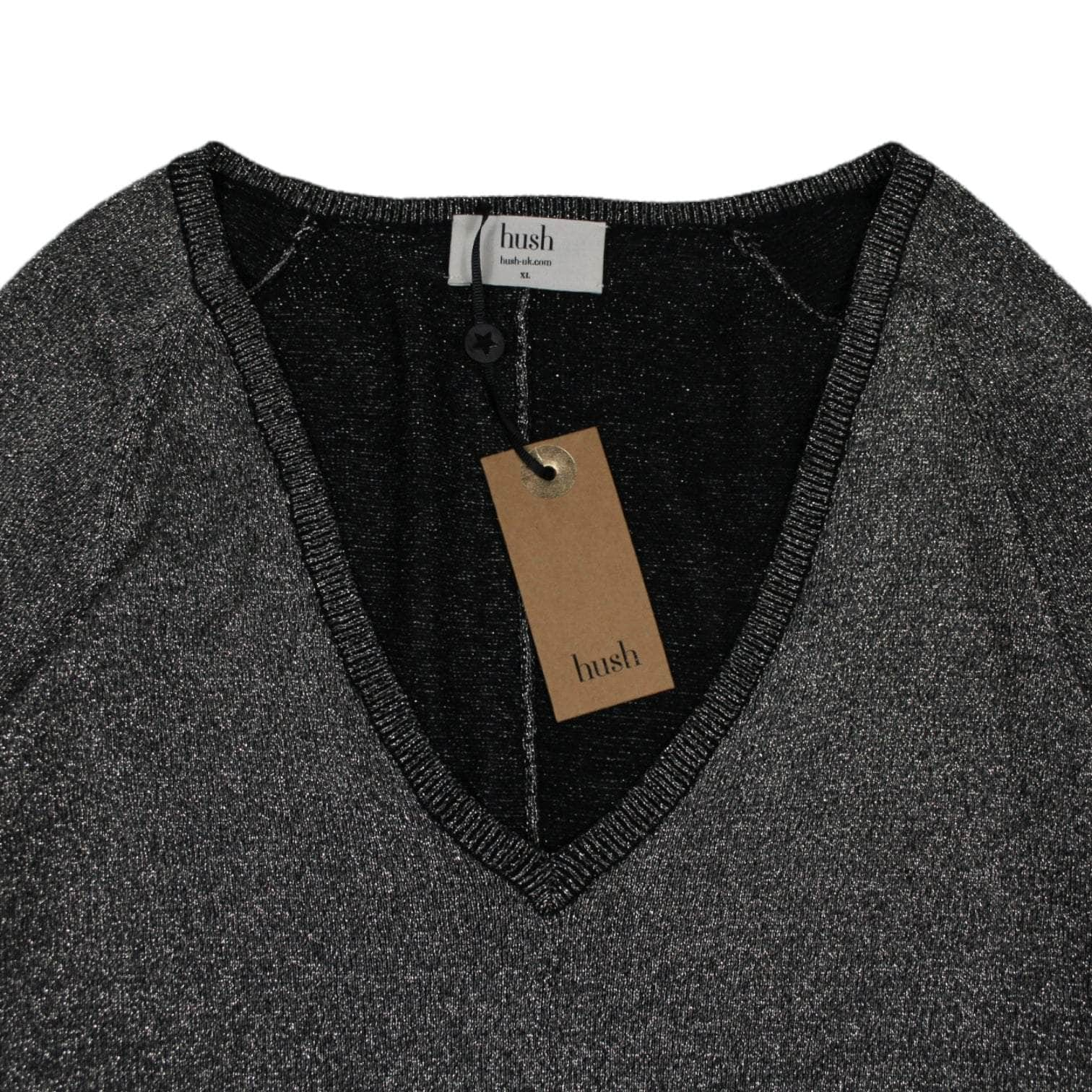 Hush Black & Gold Astra Jumper