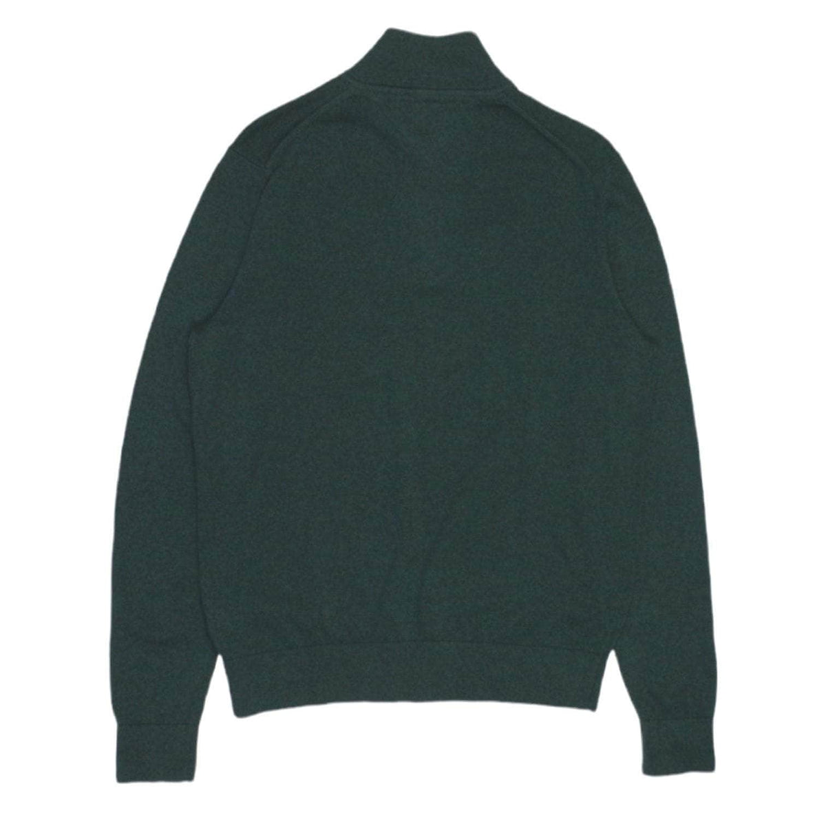 Tommy Hilfiger Green Marl 1/4 Zip Jumper