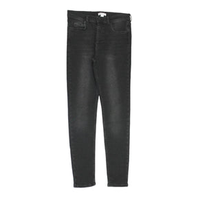 Whistles Black Washed Denim Skinny Jeans