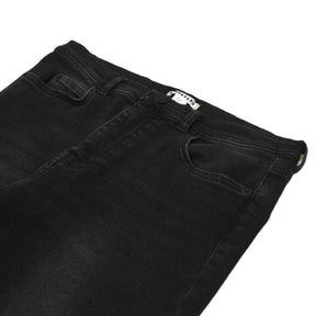 Whistles Black Washed Denim Skinny Jeans