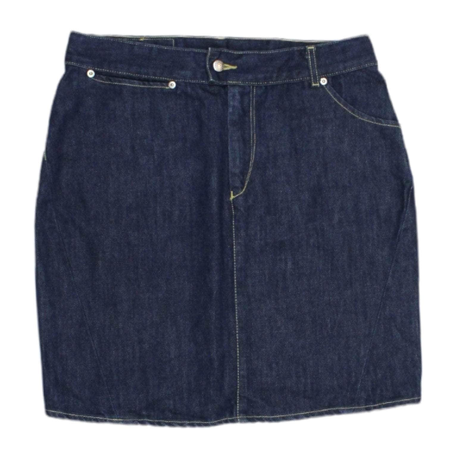 Levi's Indigo Denim Mini Skirt