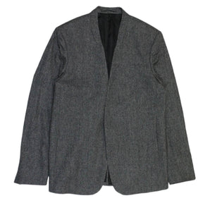 COS Grey Collarless Jacket