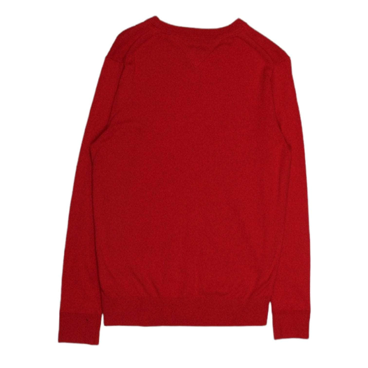 Tommy Hilfiger Red Crew Neck Jumper