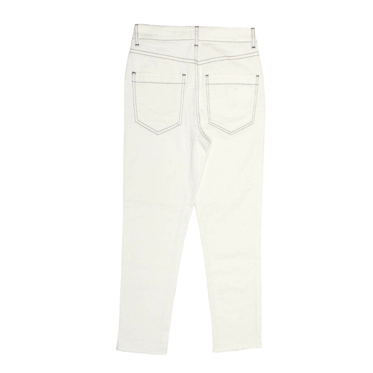 Hush White "Lenny" Straight Leg Jeans