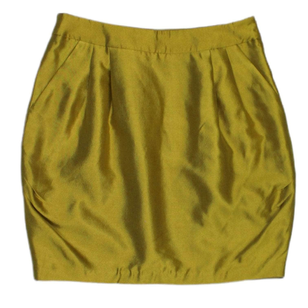 Pied a Terre Ochre Satin Skirt