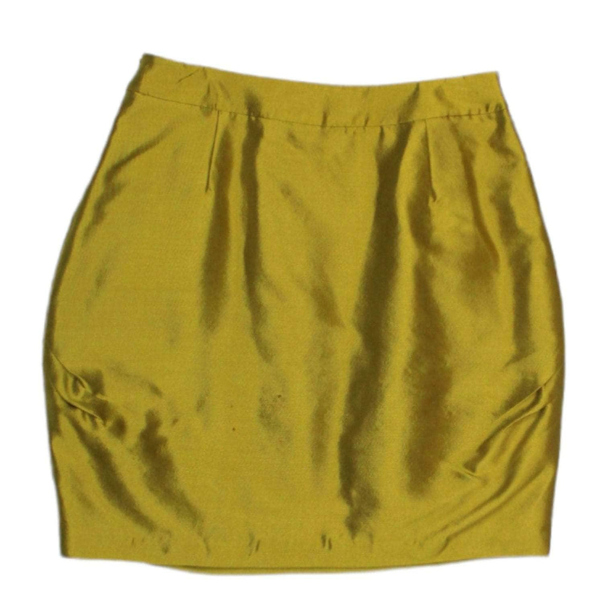 Pied a Terre Ochre Satin Skirt