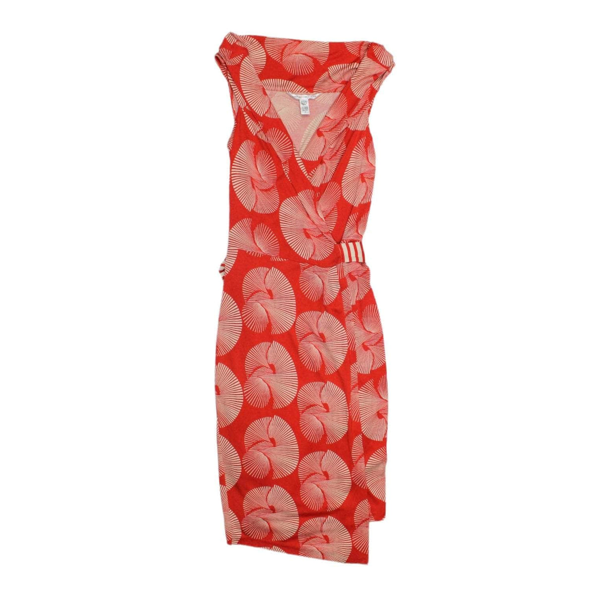 dvf wrap dress red $325 NEW Diane von Furstenberg DVF Kiss Gildred Black Red Lip Wrap SILK Dress 8
