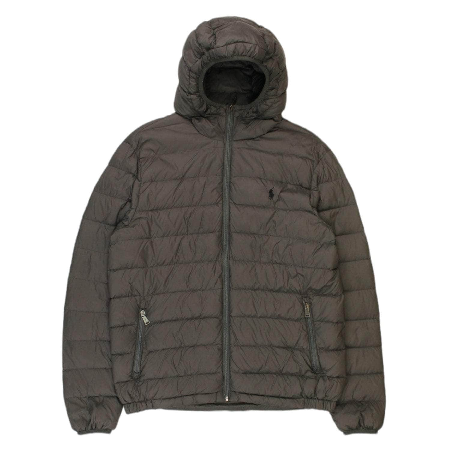 Polo Ralph Lauren Grey Puffa Jacket | Shop from Crisis Online