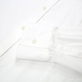 Qasimi White Cotton Shirt