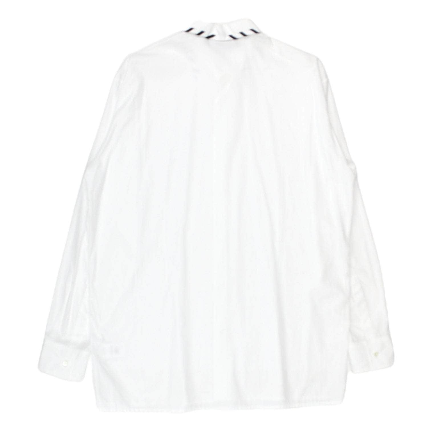 Qasimi White Cotton Shirt