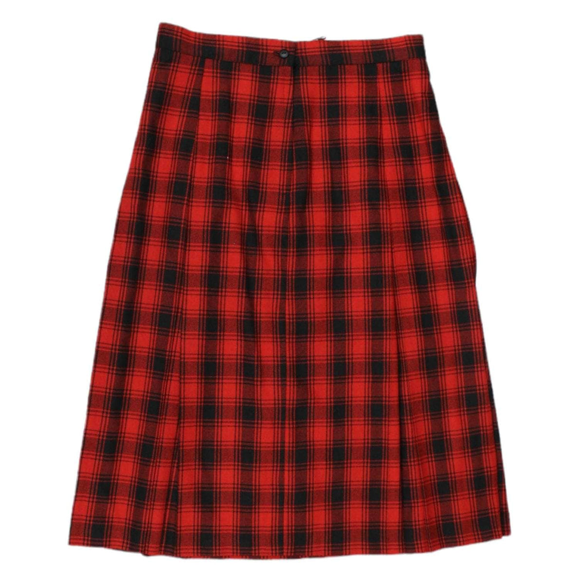 Noto Red Tartan Skirt