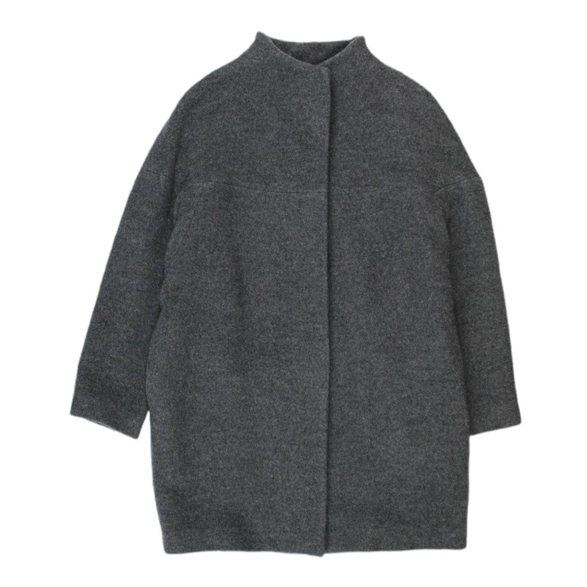 Nicole Farhi Grey Full Length Coat | Shop from Crisis Online