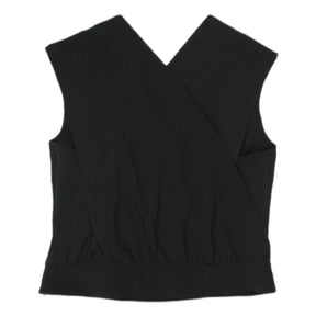 Jaeger Black V-neck Sleeveless Blouse