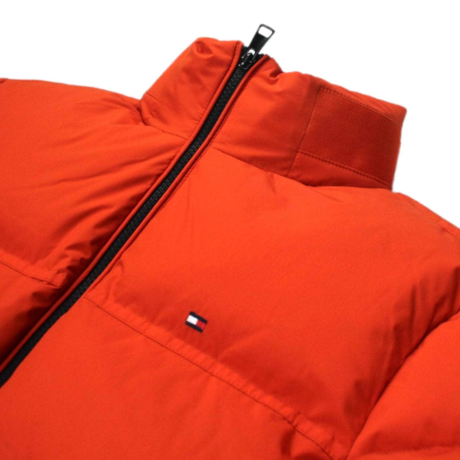 Tommy Hilfiger Orange Puffer Coat