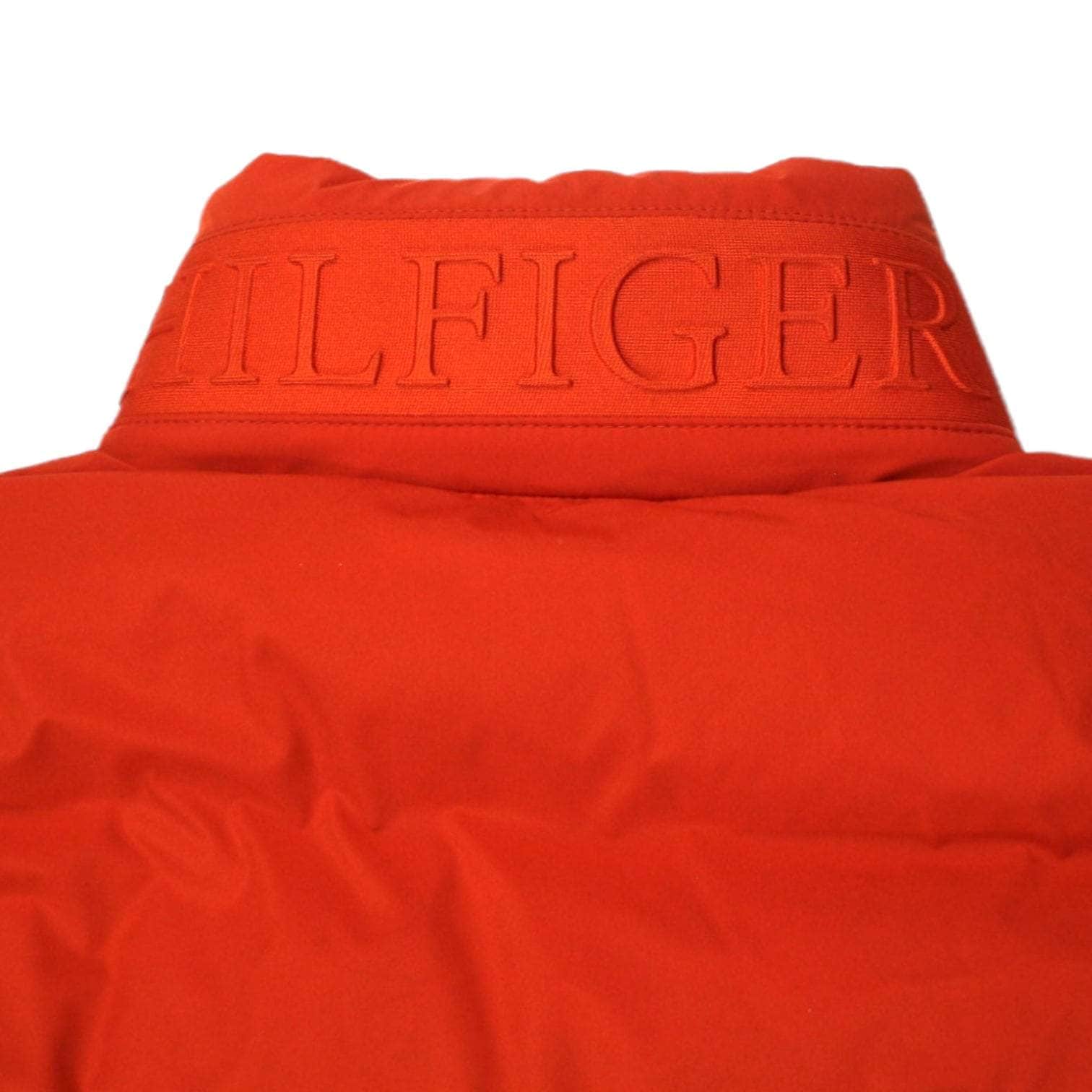 Tommy Hilfiger Orange Puffer Coat