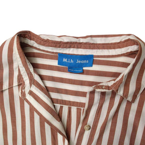 M.i.H. Brown Striped Shirt