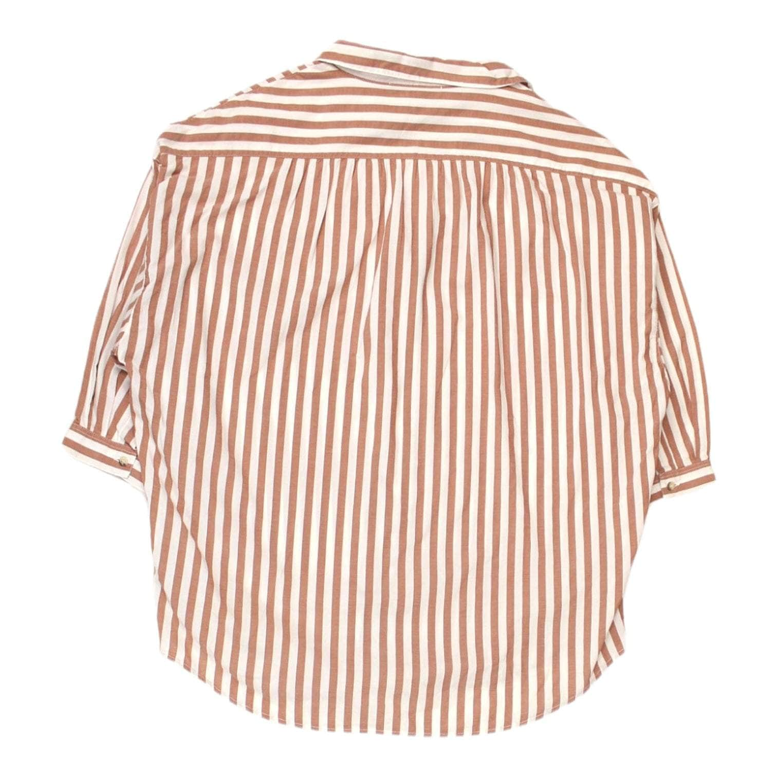 M.i.H. Brown Striped Shirt