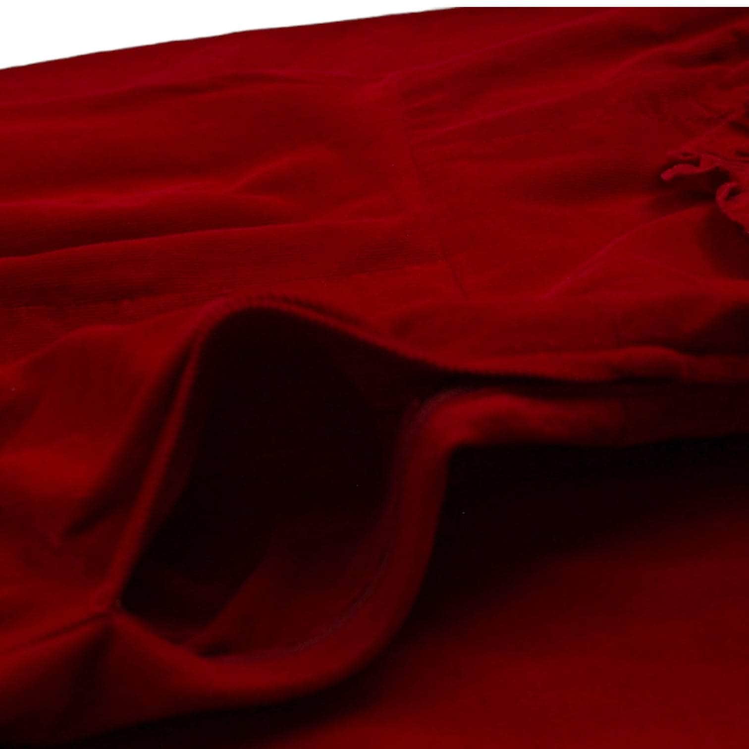 Vintage Monsoon Red Corduroy Dress