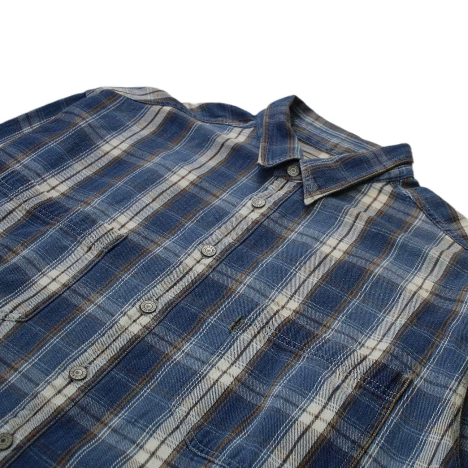 Vintage Levi's Blue Check Print Shirt