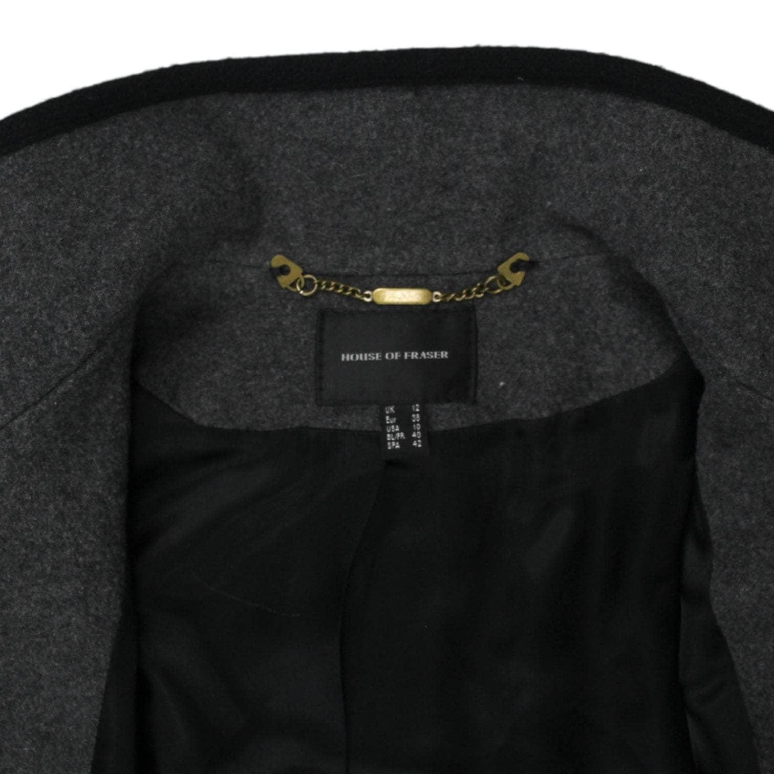 House of fraser outlet black coat