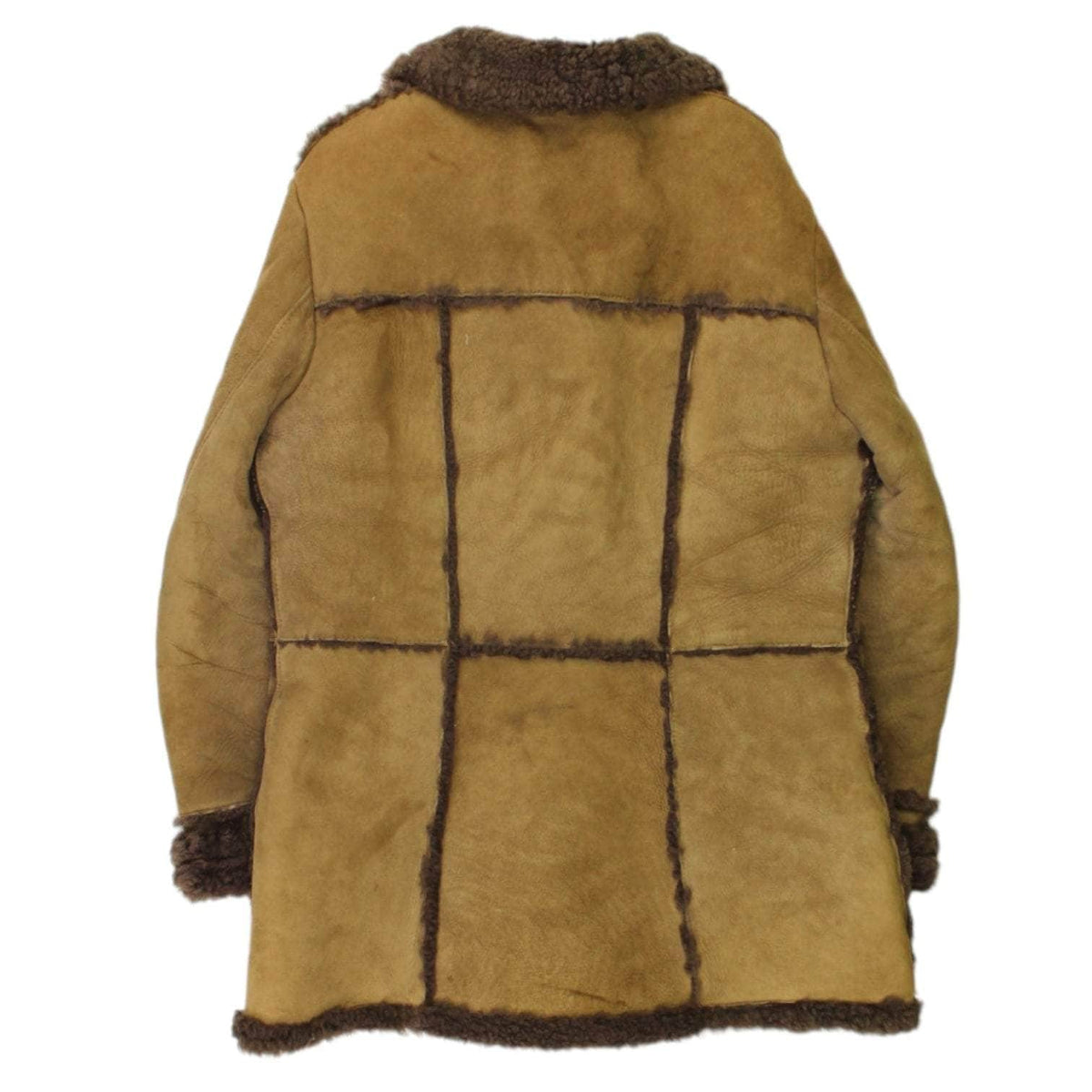 Vintage Brown Sheepskin Jacket