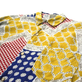 Naf Naf Mustard Scarf Style Shirt