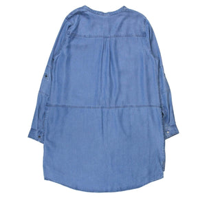 Joules Light Blue Denim Shirt Dress