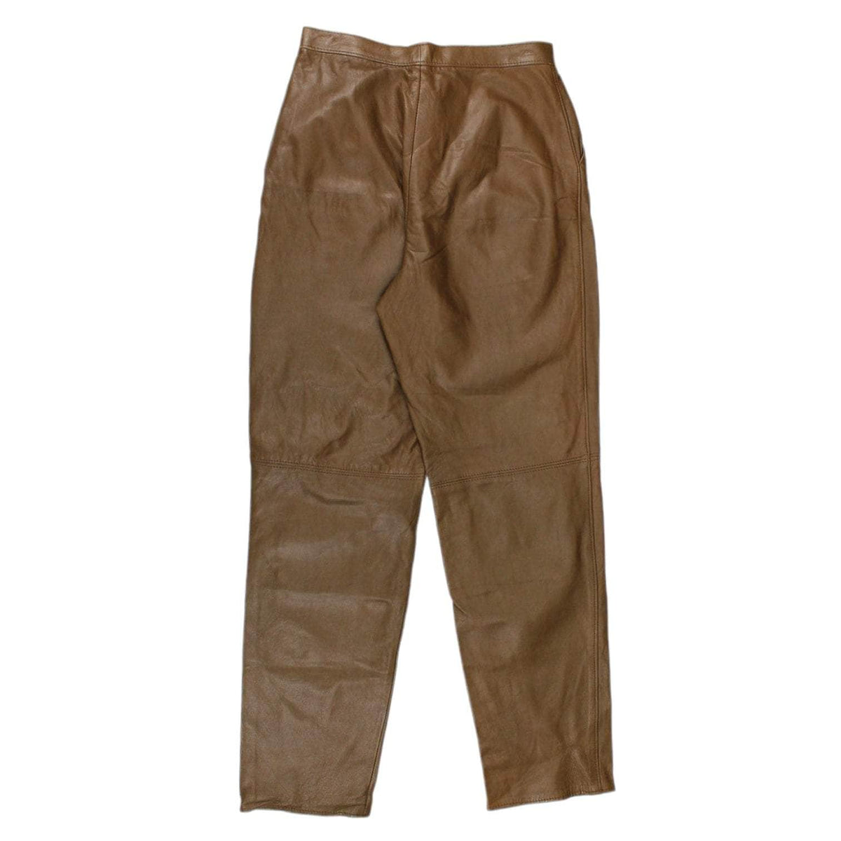 Vintage St Michael Brown Leather Trousers
