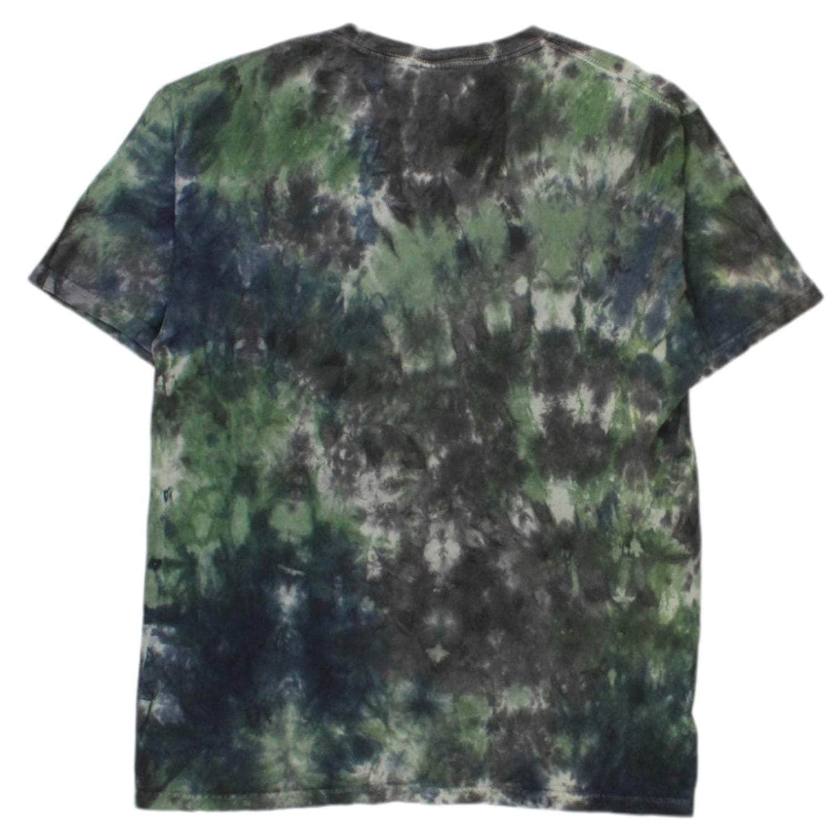 Stussy Green Tie Dye Logo T-Shirt