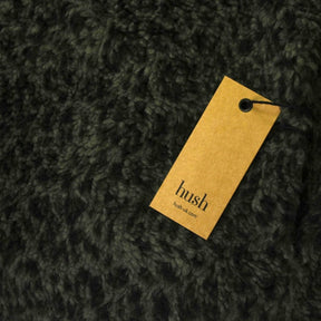 Hush Khaki Leopard Fleece Jacket