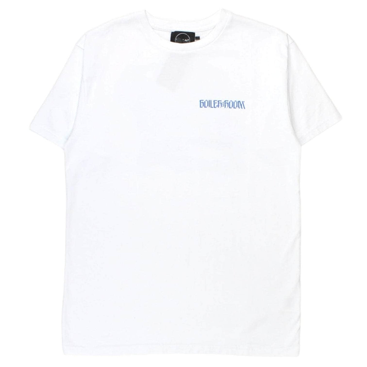 Boiler Room White Statue Lover Motif T-Shirt