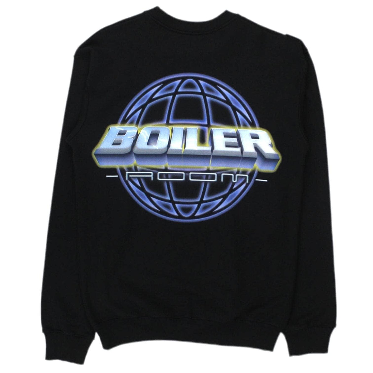 Boiler Room Black Globe Logo Sweatshirt