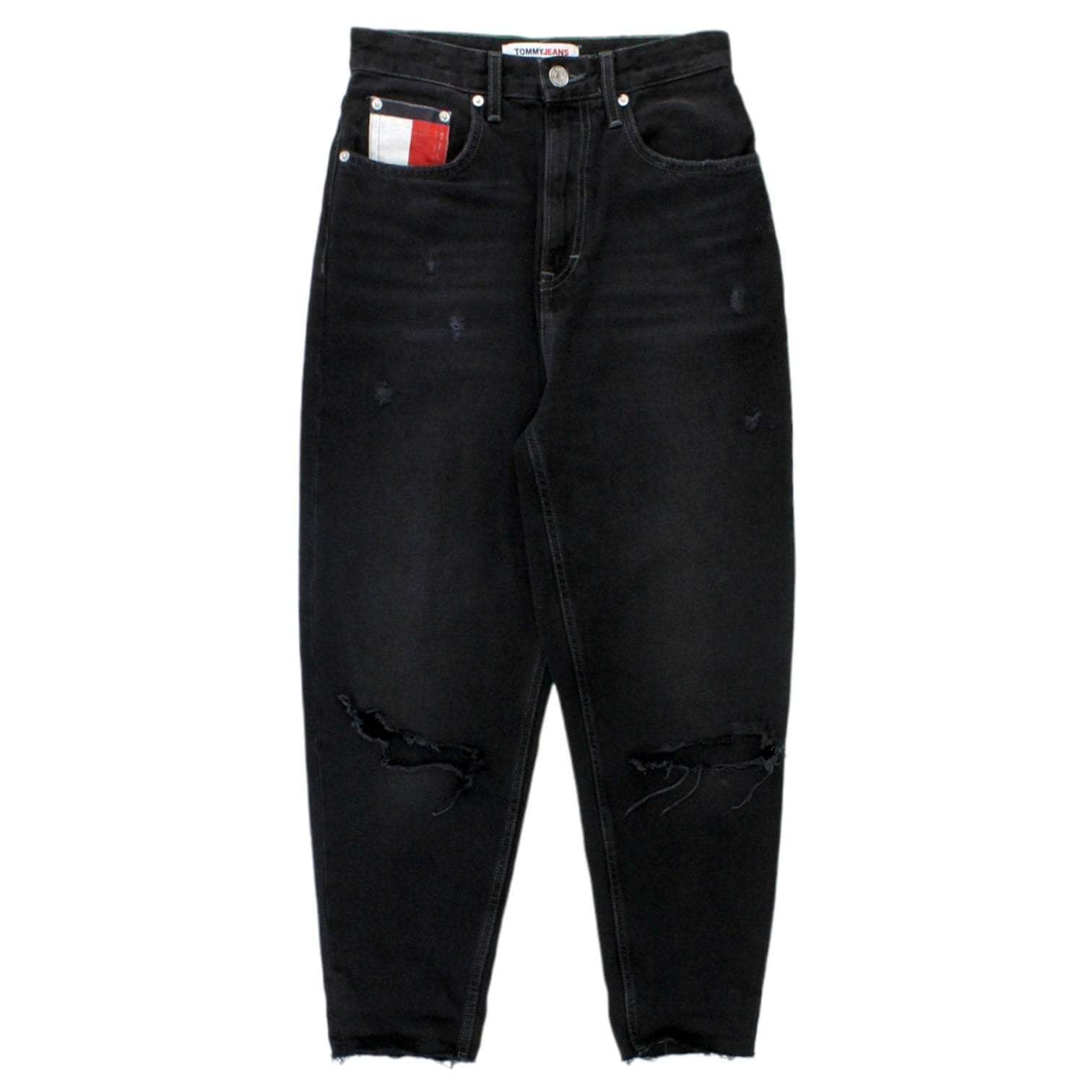 Distressed Jeans Tommy Hilfiger Mom Fit Jeans Tommy Jeans Black
