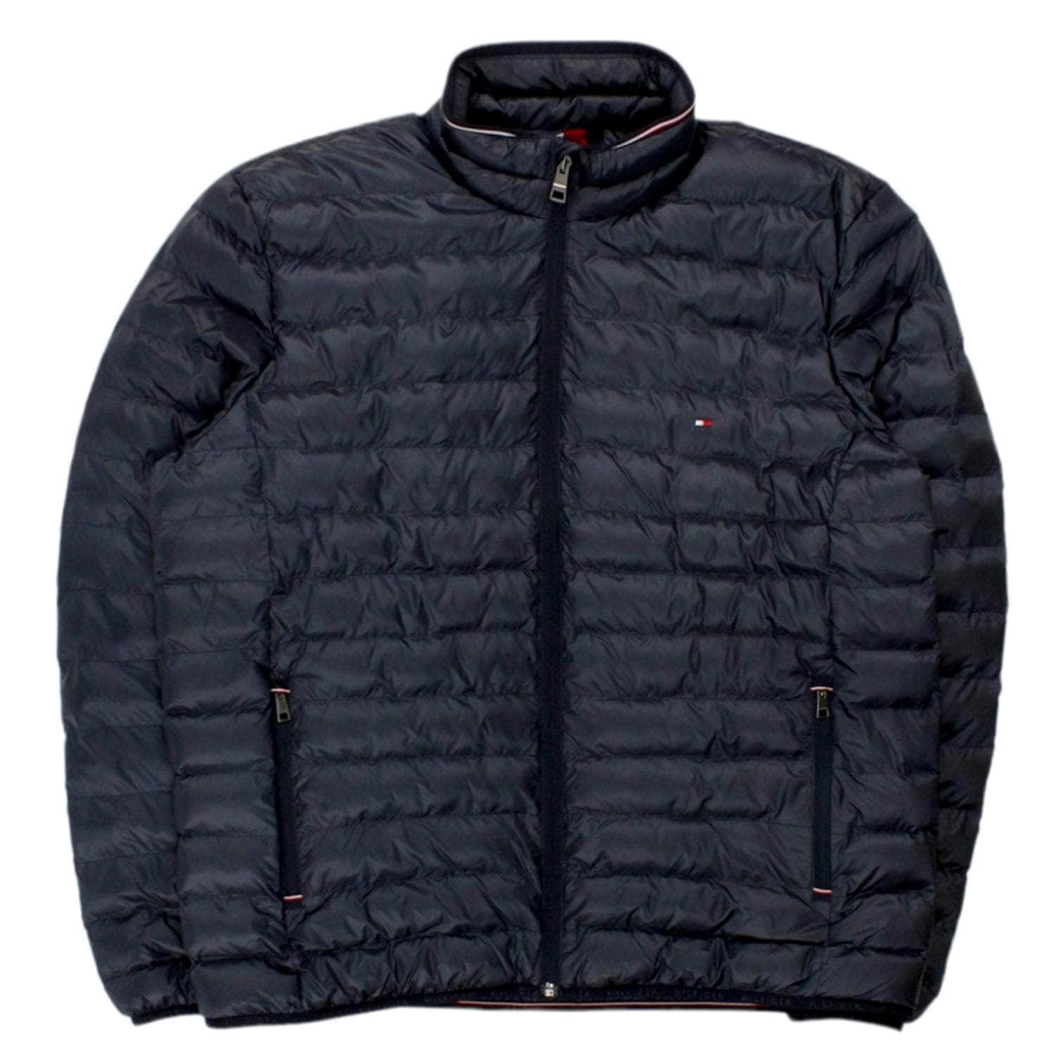 Tommy Hilfiger Navy Quilted Jacket