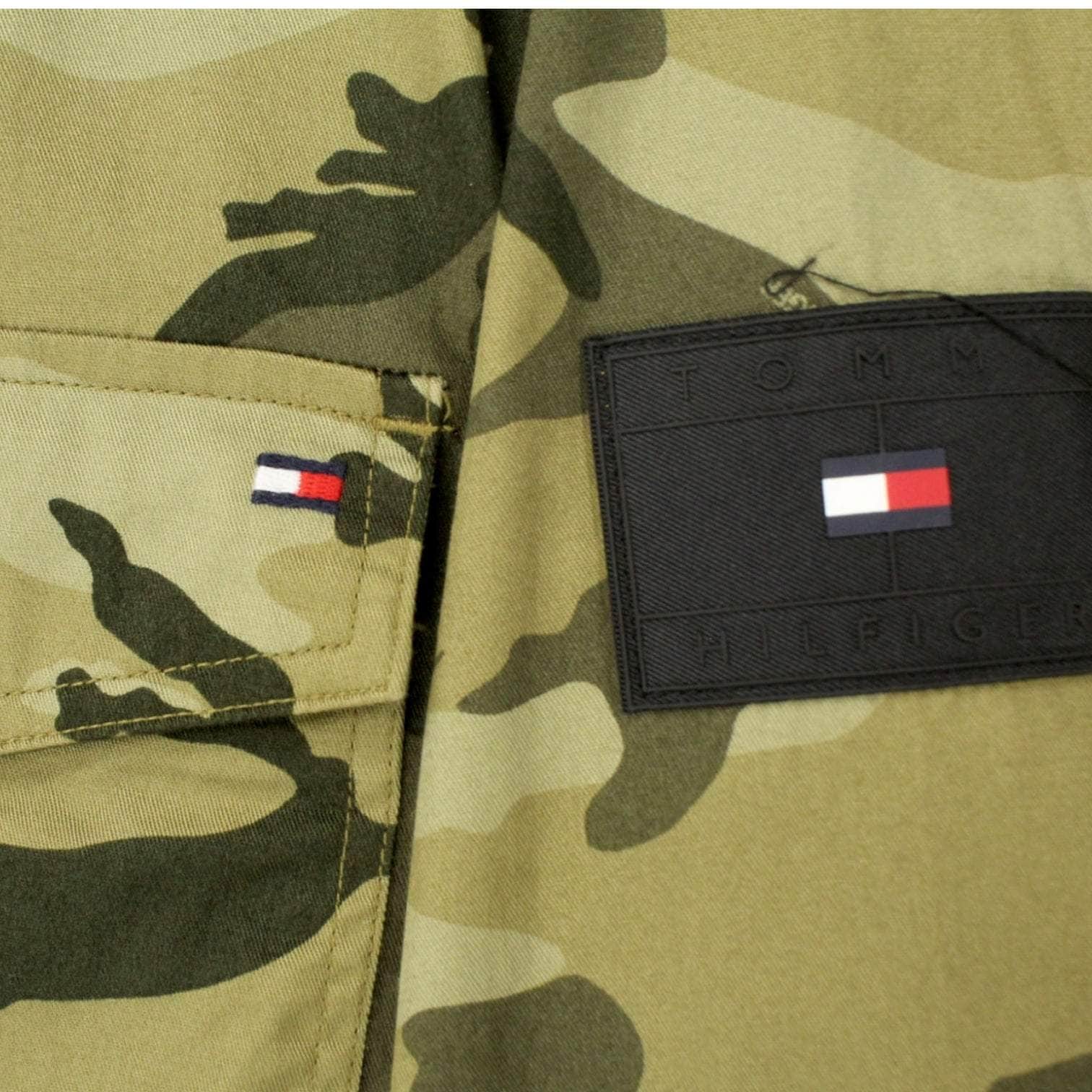 Tommy Hilfiger Green Camo Jacket Shop from Crisis Online