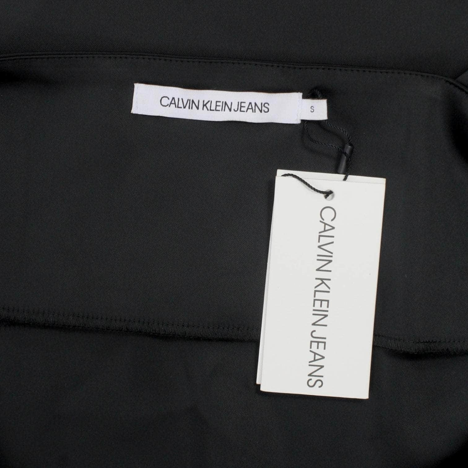 Calvin Klein Jeans Black Satin Vest